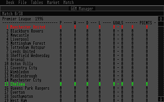 GEM Manager 1995 / 96 atari screenshot